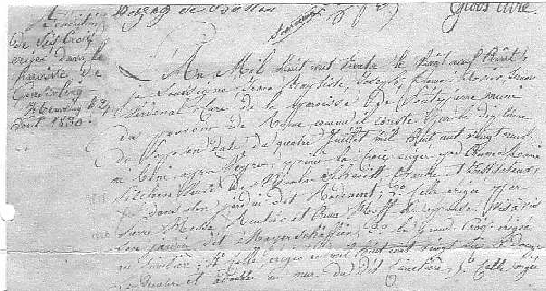 bndiction des croix